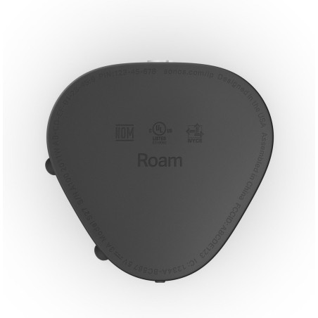 Sonos Roam Smart Speaker - Shadow Black | Ultimate Portable Sound Experience